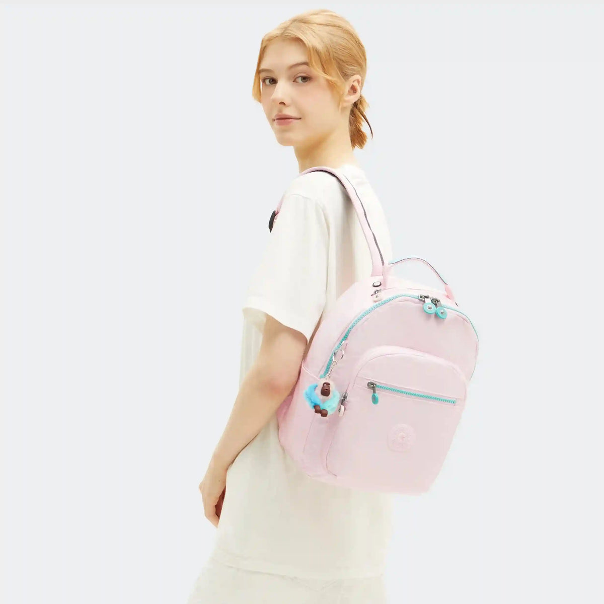Seoul Small Metallic Tablet Backpack